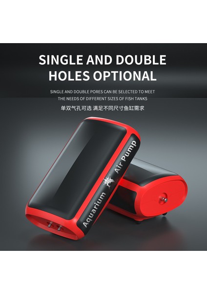 A-4W(220V-240V) Stili Akvaryum Hava Pompası Balık Tankı Ultra Sessiz Oksijen Pompası Kompresör Tek Çift Çıkışlı Hava Pompası Akvaryum Aksesuarları (Yurt Dışından) fırsatları