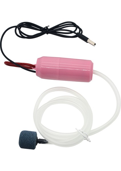 Pembe Tarzı Akvaryum Oksijen Hava Pompası Balık Tankı USB Sessiz Hava Kompresörü Aeratör Taşınabilir Mini Küçük Oksijenator Akvaryum Aksesuarları 5V 1W (Yurt Dışından) fiyatları