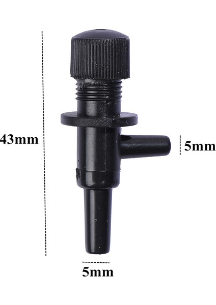 Kırmızı Stil 10 Parça Akvaryum Hava Akış Kontrol Vanası Balık Tankı Hava Regülatörü Hortum Bağlantısı Co2 Akvaryum Aksesuarları Için (Yurt Dışından)