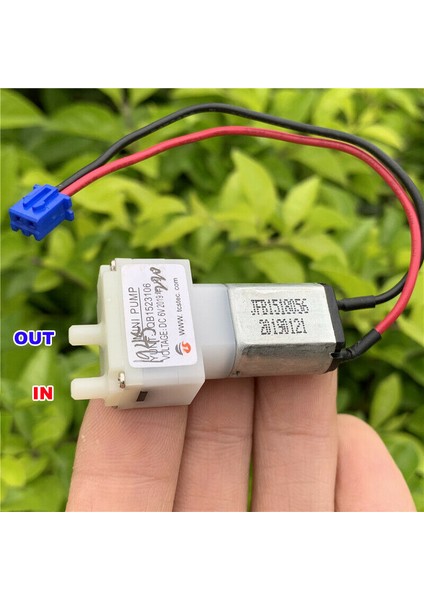 Dc 5V 6V Su Hava Motor Pompası Oksijen Pompası Diyafram Pompası 80KPA Akvaryum Su Tankı Için (Yurt Dışından) fiyatları