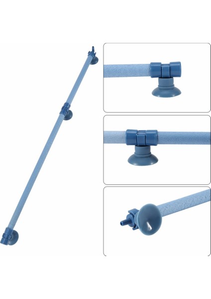 28 Inç 73CM Stili Mavi Akvaryum Hava Pompası Aksesuarları - Balık Tankı Güzel Manzara Kabarcıklar Duvarı Için Oksijen Hava Kabarcık Tüpü, Hava Borusu Pompaya Ihtiyaç Duyar (Yurt Dışından) modelleri