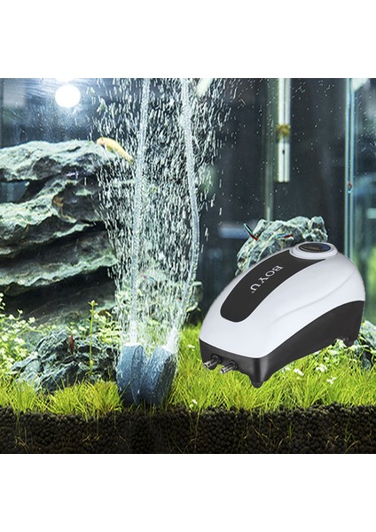 CJY-2000 Stili Au Adaptör Fişi 1.7W -12W Ultra-Sessiz Ayarlanabilir Hava Pompası Için Akvaryum Boyu Cjy Serisi Oksijen Pompası Balık Tankı Havalandırıcı Artırmak Hava Kompresörü (Yurt Dışından) modelleri