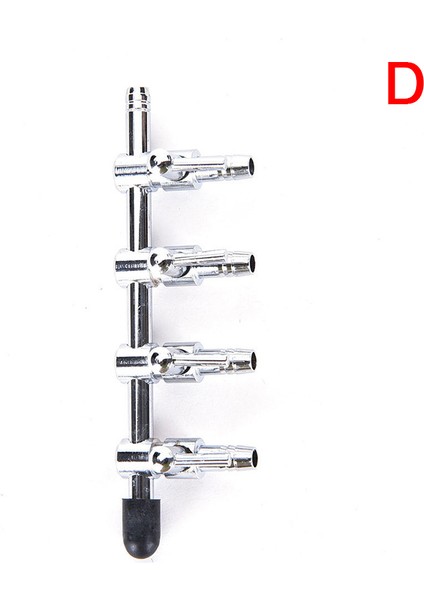 D Stili Akvaryum Hava Bölücü Valfı Balık Tankı Hava Pompası Akış Bölücü Distribütör Pompası Valfı Musluk Kolu Kontrol Anahtarı Valfı (Yurt Dışından)