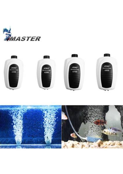 6200 Çift Çıkışlı Stil Ingiltere Fişi Jebo Düşük Desibel Akvaryum Hava Pompası Ayarlanabilir Hava Hacmi Hava Kompresörü Oksijen Hava Pompası Tek ve Çift Çıkışlı (Yurt Dışından) fiyatları