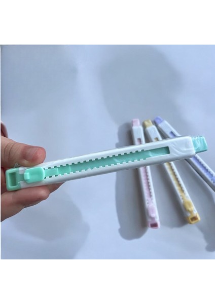 Maket Bıçağı Şeklinde Silgi - Pastel Renkli Eğlenceli ve Kullanışlı Tasarımlı Silgi fiyatları