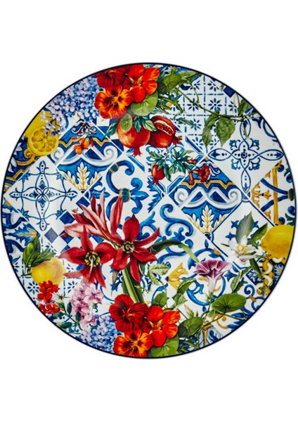 Italy Garden 6’Lı Pasta Tabagı 19 Cm