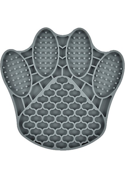 Gri Ayı Pençesi Stili Köpekler ve Kediler Için Matara Yavaş Yem Kapları Evcil Hayvan Güvenli Silikon Köpek Yalama Ped Köpek Yavaş Yem Dağıtıcıları (Yurt Dışından)