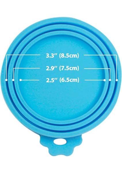 Açık Mavi Tarzı Yeniden Kullanılabilir 3'ü 1 Arada Evcil Hayvan Yiyecek Kutusu Silikon Kapak Köpekler Kediler Saklama Kutusu (Yurt Dışından) indirimleri