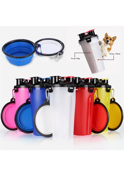 Kırmızı Kase Tarzı M Beden Taşınabilir Evcil Hayvan Su ve Yiyecek Kabı Için Dış Mekan Seyahat Yavru Köpek Kedi Su Yiyecek Konteyner Depolama Evcil Hayvan Mama Kabı (Yurt Dışından) fiyatları