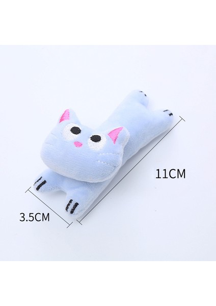 Kedi Stili Kediler Için Kediotu Oyuncakları Komik Etkileşimli Peluş Diş Gıcırdatma Kediotu Oyuncak (Yurt Dışından)