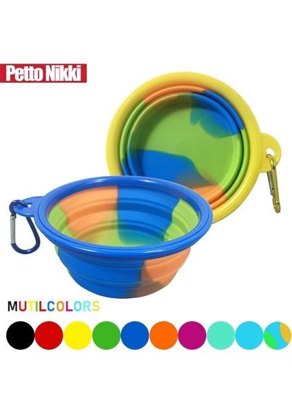 No.1 Tarzı Boyut 350ML 350ML Katlanabilir Köpek Kase K Karabina Katlanır Kedi Kase Seyahat Köpek Kme Su Seyahat Taşınabilir Yavru Yürüyüş (Yurt Dışından) fiyatları