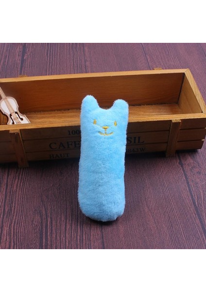 Mavi Stil Gösteri Olarak Kedi Çekişme Kedi Nane Oyuncakları Komik Etkileşimli Peluş Kedi Oyuncakı Evcil Kedi Kemirme Oyuncak in (Yurt Dışından)