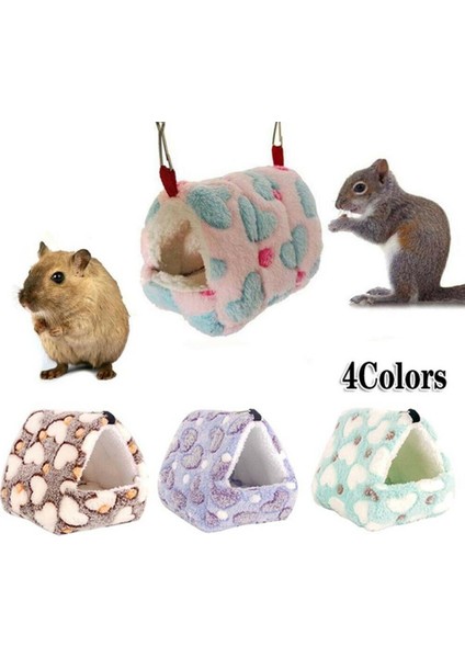 Yeşil Stil M Beden Sevimli Küçük Hayvan Hamak Yuva Hamster Fare Tavşan (Yurt Dışından) fırsatları