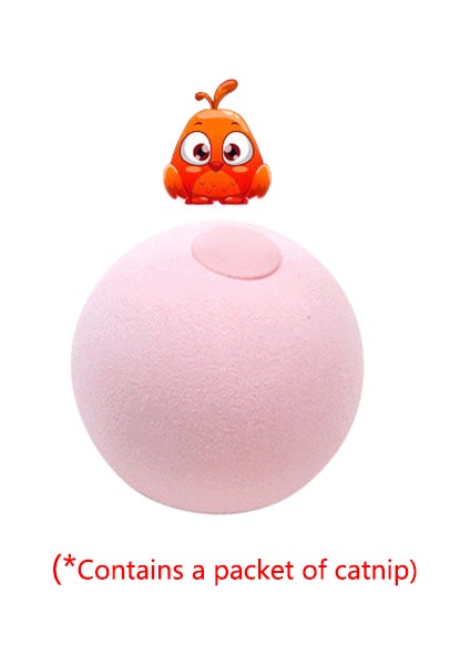 Pembe Tarzı Akilli Kedi Oyuncaklari Etkilesimli Top Kedi Otlatma Oyuncaği Evcil Oyun Topu Kedi Nane Oyuncağı (Yurt Dışından)