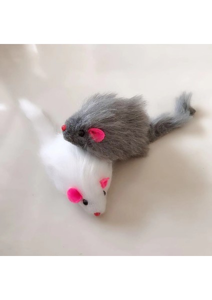 Tavşan Kürk Tarzı 5 Adet Rastgele 5 Adet Sahte Fare Kedi Oyuncakları (Yurt Dışından) fırsatları