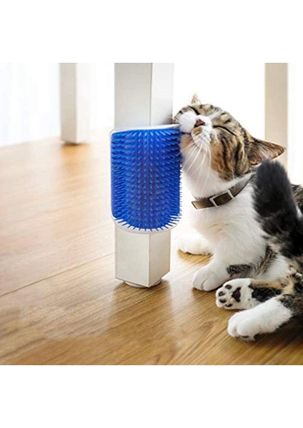 Yeşil Stil 13X8.5X4.7CM Kedi Köşe Tarama Fırçası ve Masaj Tüy Kedi Tımar Fırçası (Yurt Dışından) indirimleri