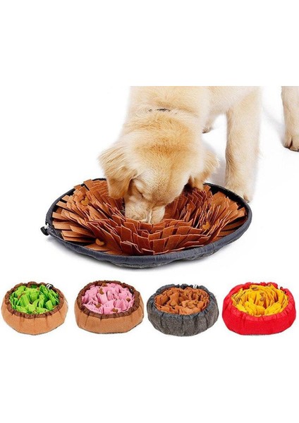 Pembe Tarzı S18CM Köpekler Koklama Matı Evcil Hayvan Sızdırmaz Yiyecek Matı (Yurt Dışından) modelleri