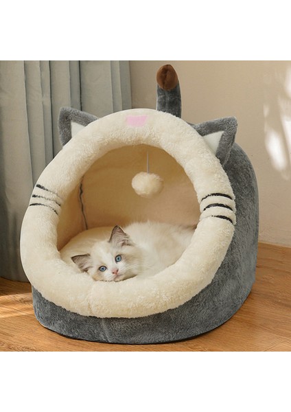 Battaniye 03 Tarzı L(50X47X33CM) Çıkarılabilir Kedi Yatağı Evi Kedi Kafesi Yuva Pet Yuvası Kedi Çadırı (Yurt Dışından) fiyatları
