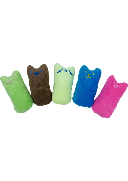 Peluş Sarı Stil Kediler Için Diş Gıcırdatma Nane Oyuncakları Komik Etkileşimli Peluş Kedi Oyuncağı (Yurt Dışından)