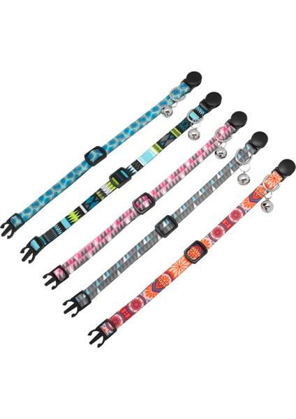 Pembe Tarzı 18 Ila 29 cm Hızlı Serbest Bırakma Zili ile Kedi Tasma Kişiselleştirilmiş Yavru Kedi Tasma Kırılabilir Kediler Güvenlik Kolyesi (Yurt Dışından) fırsatları