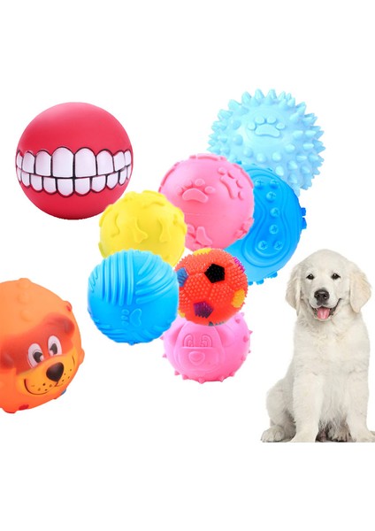 No.8 Stili 1 Adet Rastgele Renk Evde Eğlenceli Oyunlar Için Köpek Oyuncak Topları - Peluş Köpekler Oyuncaklar (Yurt Dışından) fiyatları