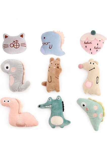 8kahverengi Ayı Stili Kedi Oyuncağı Mini Kedi Taşlama Kediotu Oyuncakları Eğlenceli Interaktif Peluş Kedi Diş Oyuncakları (Yurt Dışından) fırsatları