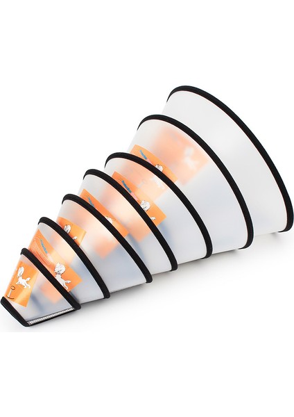 Beyaz Stil No.1 Boyutu Kedi Yara Iyileşme Konisi Köpek Yaka Gato Kedi Koruyucu Mascotas Malzemeleri (Yurt Dışından)