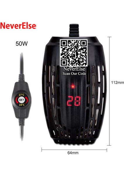 Pembe Tarzı Abd Fiş Adaptörü 220V Akvaryum Kaplumbağa Isıtıcı Anti-Aşırı Isınma Koruyucu Kabuk LCD Isıtma Paneli Çubuk Isıtıcı Için (Yurt Dışından)