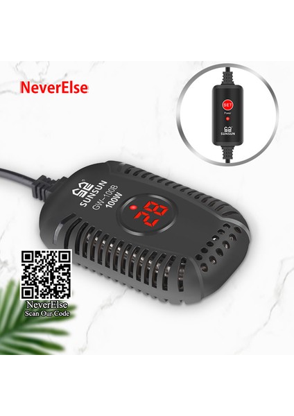 Pembe Tarzı Abd Fiş Adaptörü 220V Akvaryum Kaplumbağa Isıtıcı Anti-Aşırı Isınma Koruyucu Kabuk LCD Isıtma Paneli Çubuk Isıtıcı Için (Yurt Dışından) fiyatları