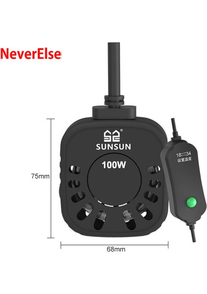 Pembe Tarzı Abd Fiş Adaptörü 220V Akvaryum Kaplumbağa Isıtıcı Anti-Aşırı Isınma Koruyucu Kabuk LCD Isıtma Paneli Çubuk Isıtıcı Için (Yurt Dışından) fırsatları