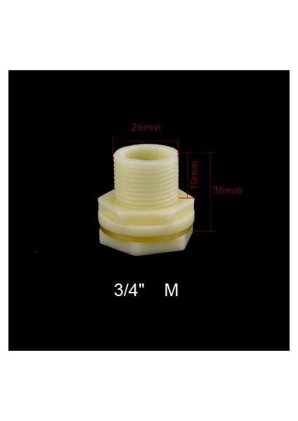 B Tarzı Nuonuowell Suyu Tankı Abs Hidrolik Boru Birleşimleri Balık Tankı Akvaryum Giriş Çıkış Adaptörü Uç Kapağı Sızdırmazlık (Yurt Dışından)