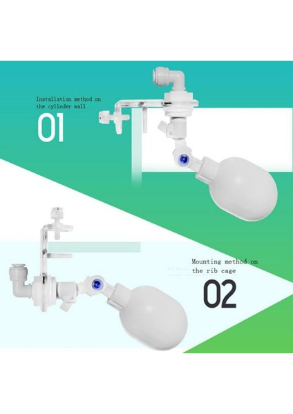 W Stili Akvaryum Filtre Kovanı Süzme Balık Tankı Evcil Plastik Yüzdürme Top Valf Kapanma Otomatik Dolum Bağlantı ile (Yurt Dışından) fiyatları