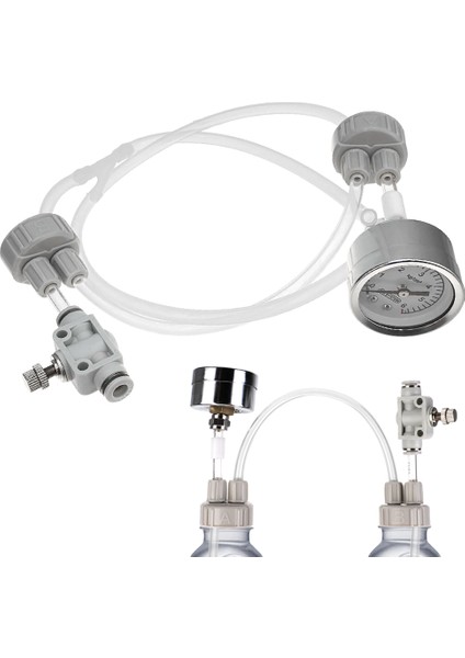 Güncellenmiş Tip Stili Dıy Co2 Valf Difüzör Akvaryum Malzemeleri Balık Tankı Su Otluğu Co2 Jeneratör Sistemi Seti Basınçlı Hava Akış Cihazı ile Yapım Amac: . (Yurt Dışından) fırsatları