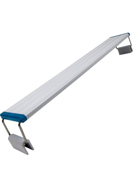 48CM Beyaz Mavi Tarzı cm Süper Ince Akvaryum LED Sucul Bitki Yetiştirme Aydınlatma Balık Tankı Bitkileri Için Su Geçirmez Parlak Klip Lambası Mavi LED (Yurt Dışından)
