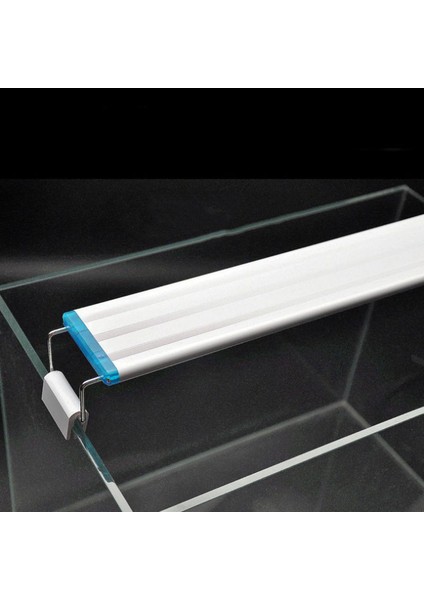 48CM Beyaz Mavi Tarzı cm Süper Ince Akvaryum LED Sucul Bitki Yetiştirme Aydınlatma Balık Tankı Bitkileri Için Su Geçirmez Parlak Klip Lambası Mavi LED (Yurt Dışından)