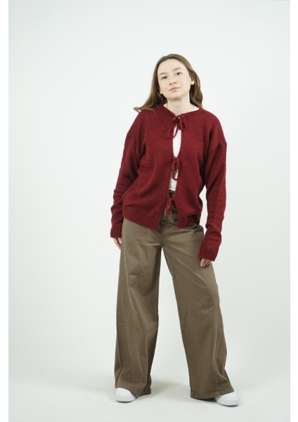 Bağcık Detay Hırka indirimleri