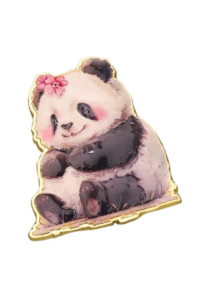 Panda Buzdolabı Çıkartmaları Ev Aksesuarları Arkadaşlar Için Hediyelik Eşya (Yurt Dışından)