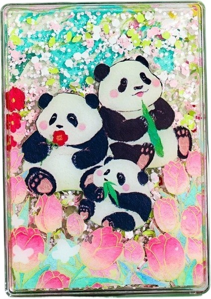 Panda Buzdolabı Çıkartmaları Ev Aksesuarları Arkadaşlar Için Hediyelik Eşya (Yurt Dışından)