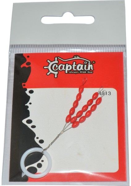 4913 Stoper 3X5&AMP;#039;LI Paket Kırmızı Silikon Stopper