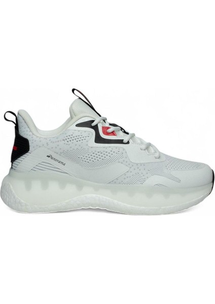 Pnr Beyaz Siyah Triko Erkek Sneaker Spor Ayakkabı