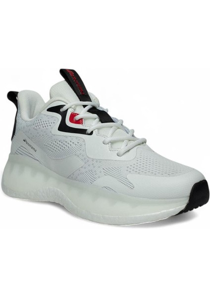Pnr Beyaz Siyah Triko Erkek Sneaker Spor Ayakkabı