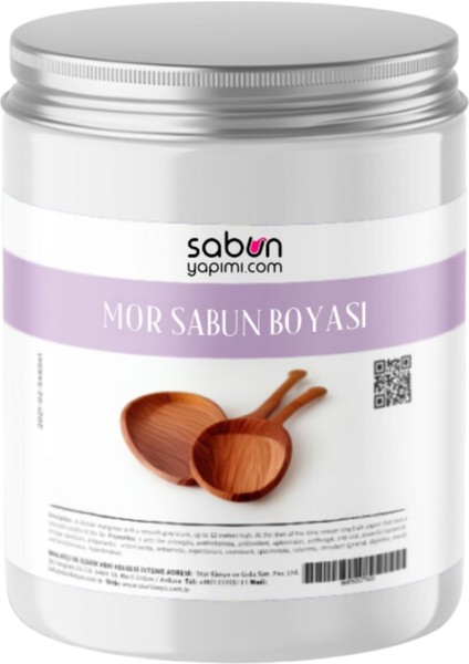 Sabun Boyası - Mor 20 gr | Gizemli ve Sofistike Sabunlar Için Zarif Mor Ton