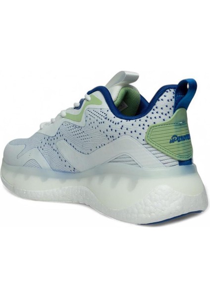 Pnr Beyaz Mavi Triko Erkek Sneaker Spor Ayakkabı