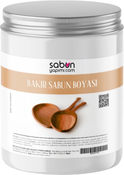 Sabun Boyası - Bakır 20 gr | Sabunlarınıza Zarif ve Sıcak Bakır Dokunuş