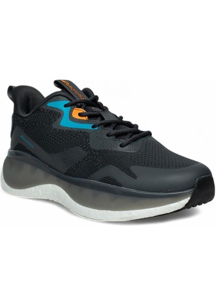 Pnr Gri Siyah Triko Erkek Sneaker Spor Ayakkabı