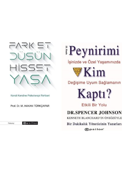 Fark Et Düşün His Yaşa - Peynirimi Kim Kaptı 2 Kitap