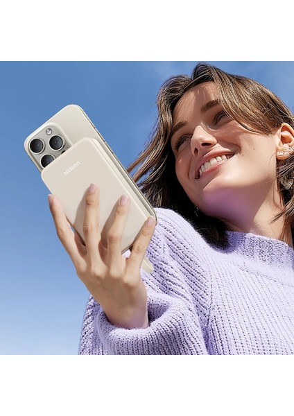 20.000 Mah Pd 20W Kablolu Hızlı Şarj Powerbank - 35340