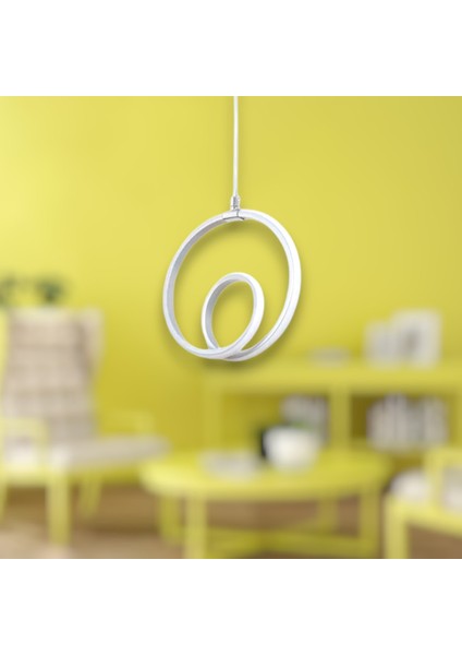 Orjin Modern Sarkıt Power LED Avize Beyazışık