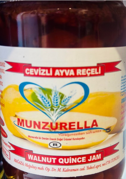 Çevizli Ayva Reçeli (750)GR