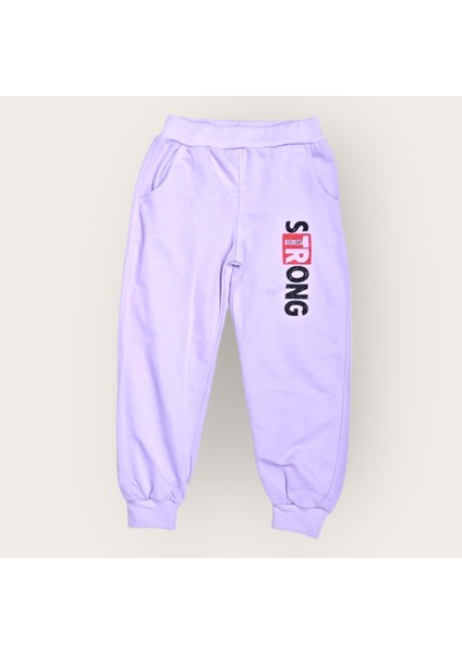 Strong Motif Kız Çocuk Eşofman MNK0625